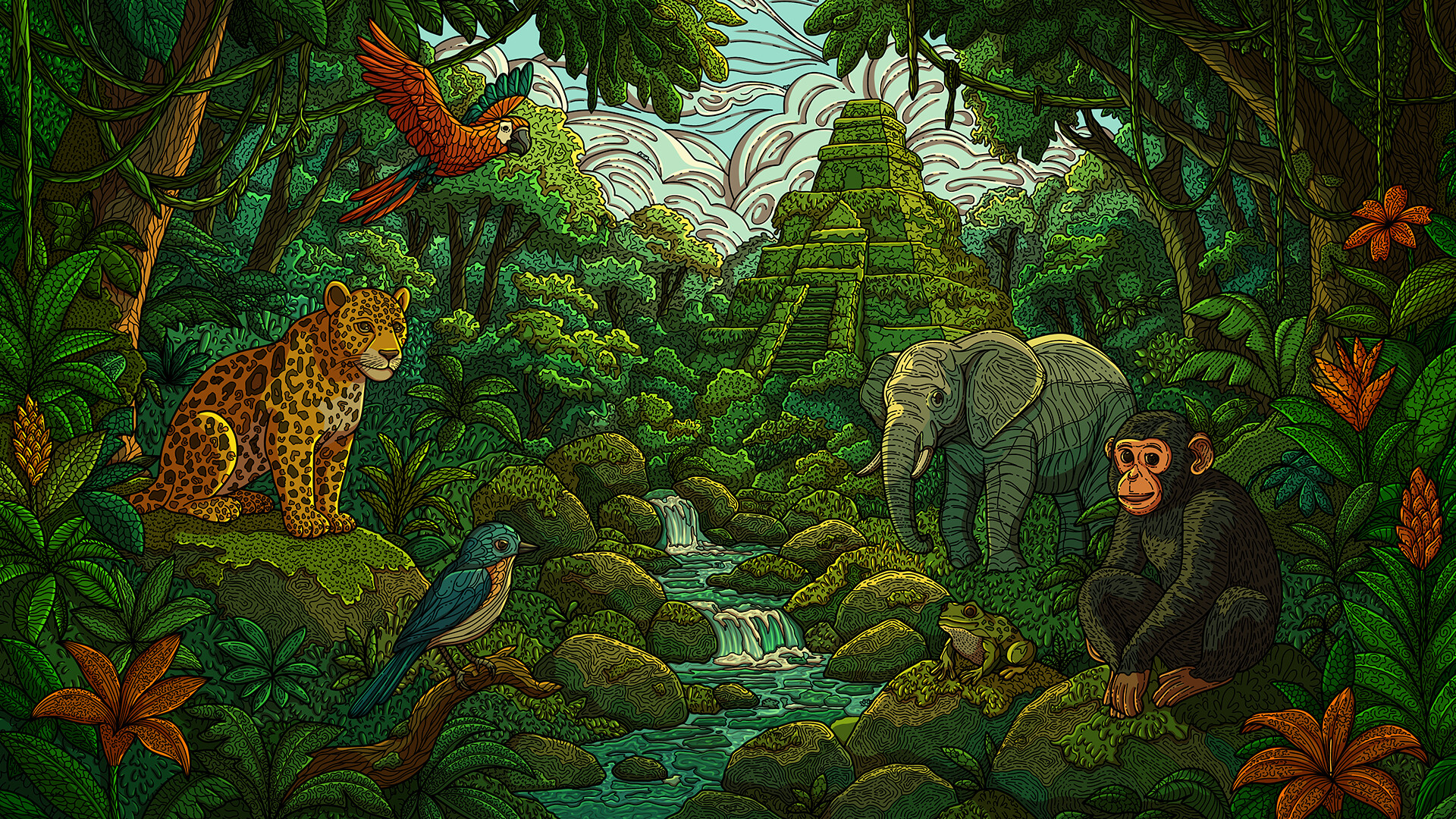 100 Jungle Cats Screenshot 2