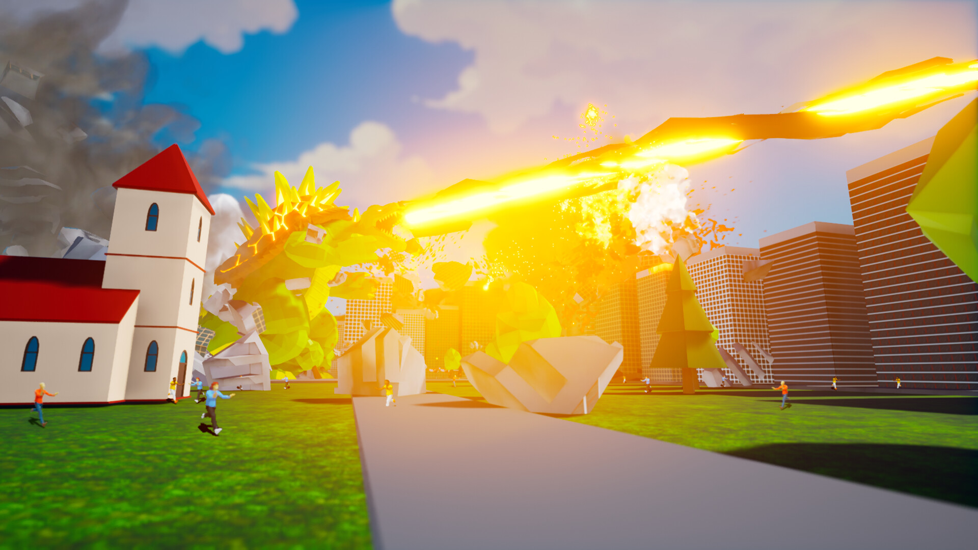 Excidio The Kaiju Simulator Screenshot 7