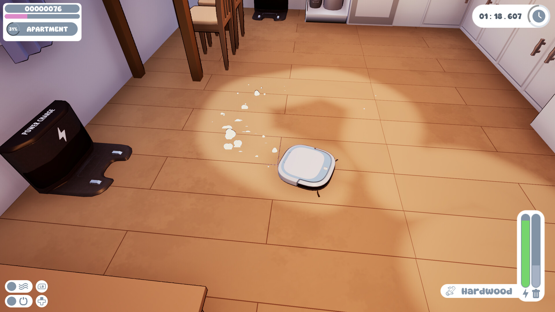 VacuuBot: Home Cleaning Simulator Screenshot 0