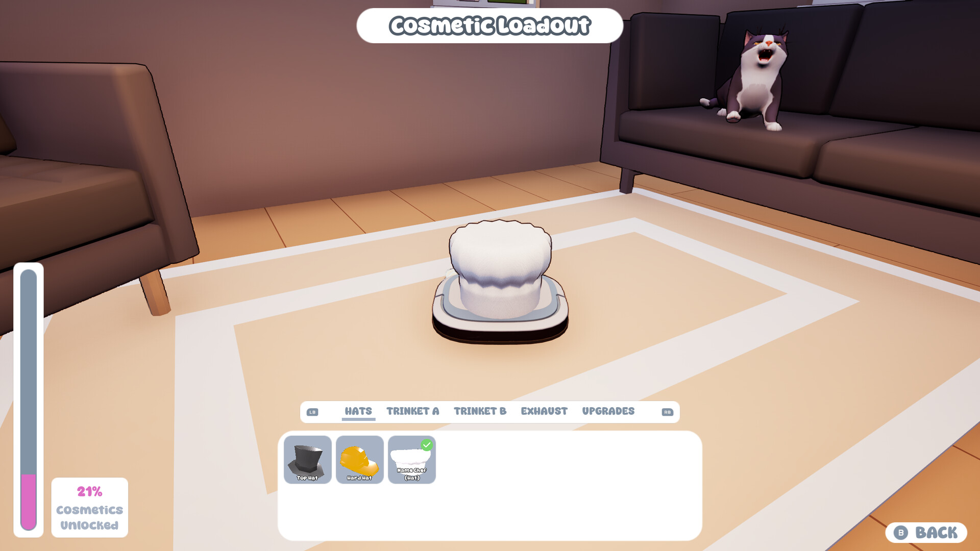 VacuuBot: Home Cleaning Simulator Screenshot 2