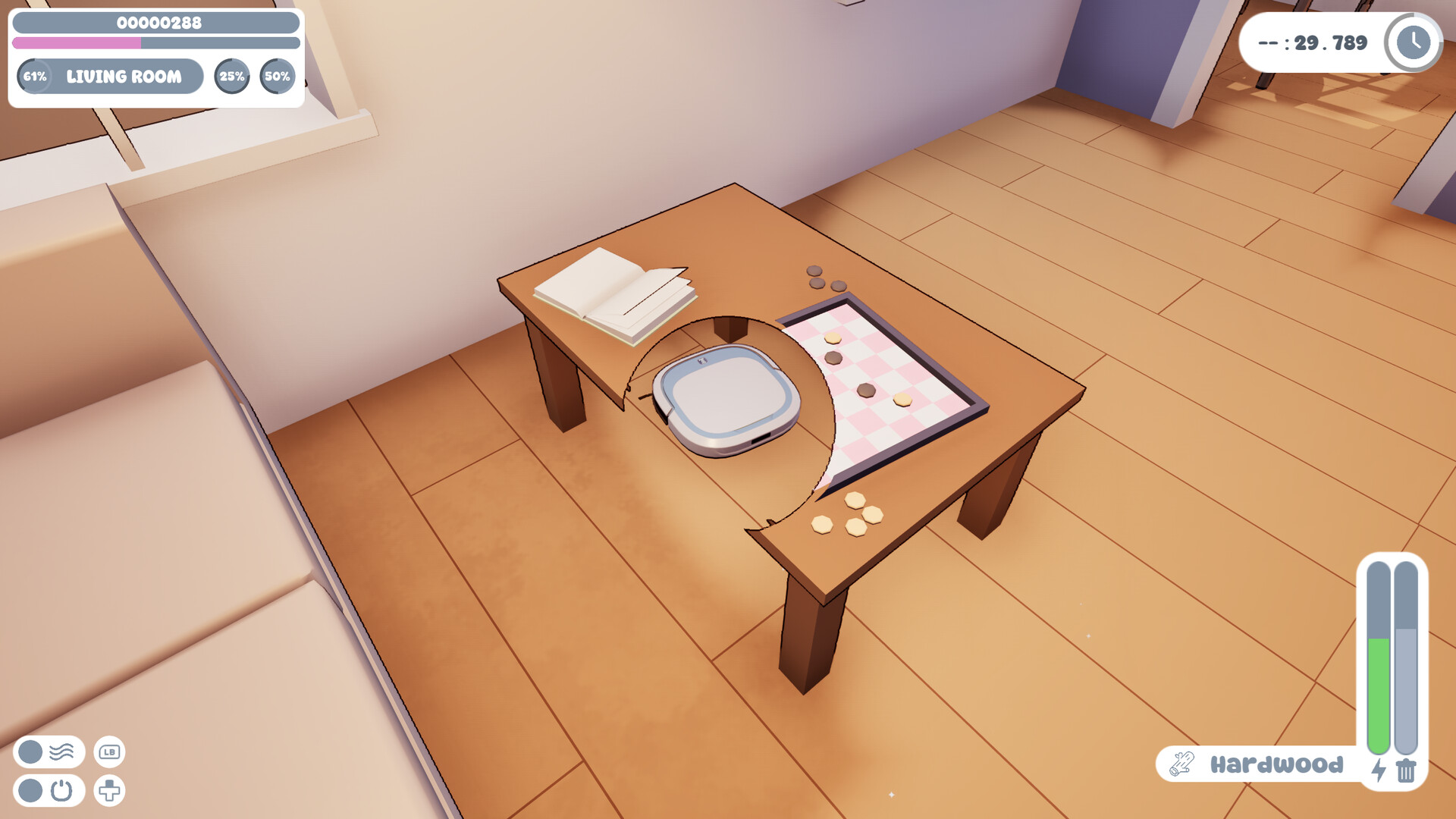VacuuBot: Home Cleaning Simulator Demo Screenshot 4