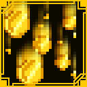 This gold is the solution to all my problems icon