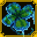 Freezing the luck icon