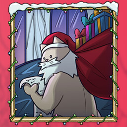 Santa Claus Cat icon