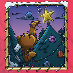 Christmas Tree Cat icon