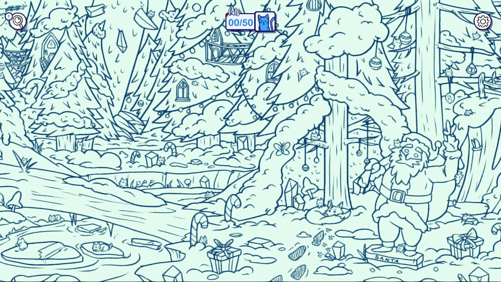 Hidden Cats in Santa's Realm Screenshot 5