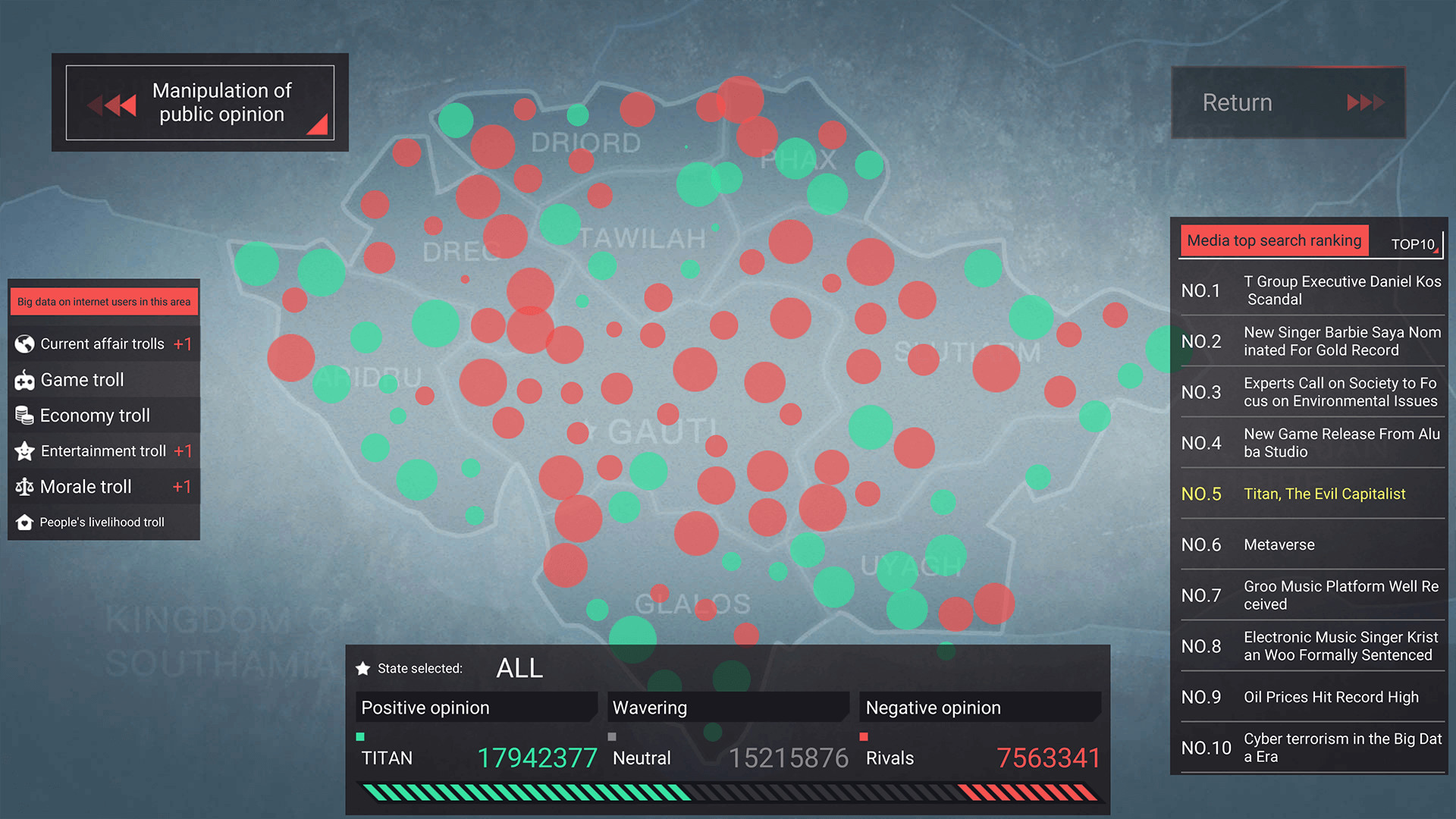 Cyber Manhunt - A Company Man of Titan Screenshot 3