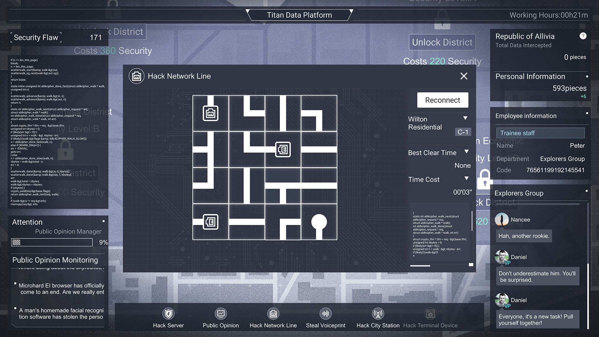 Cyber Manhunt - A Company Man of Titan Screenshot 6