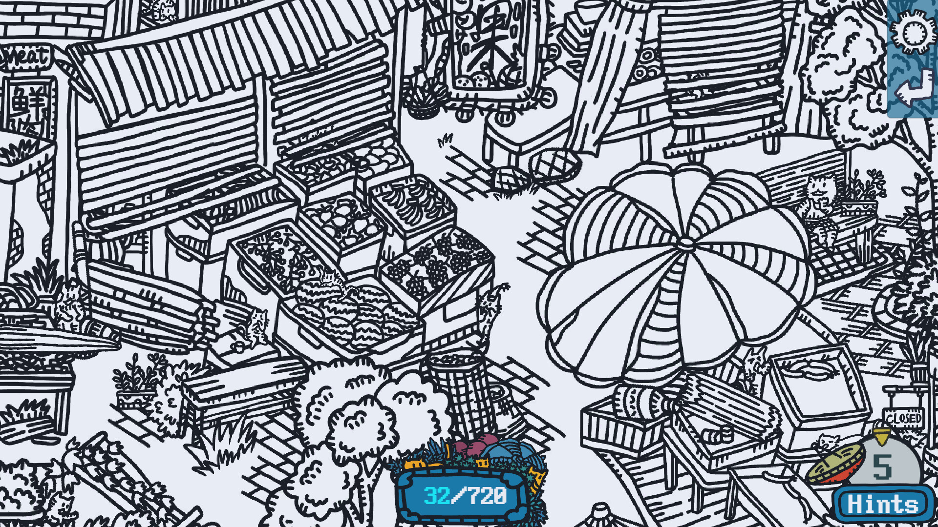 Finding Cats In Street Market Screenshot 4