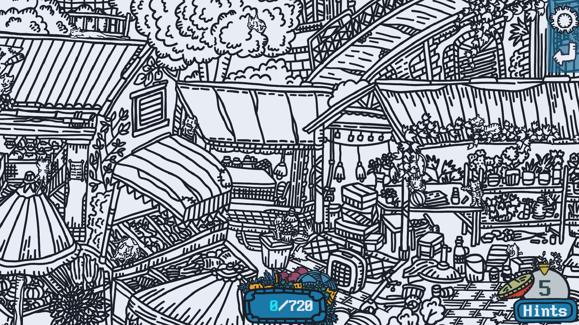 Finding Cats In Street Market Screenshot 5