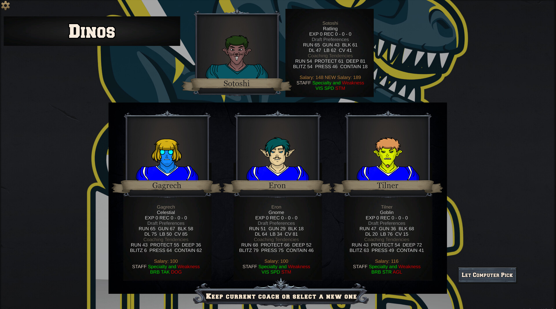 FFFL: Brutalball Manager Screenshot 4