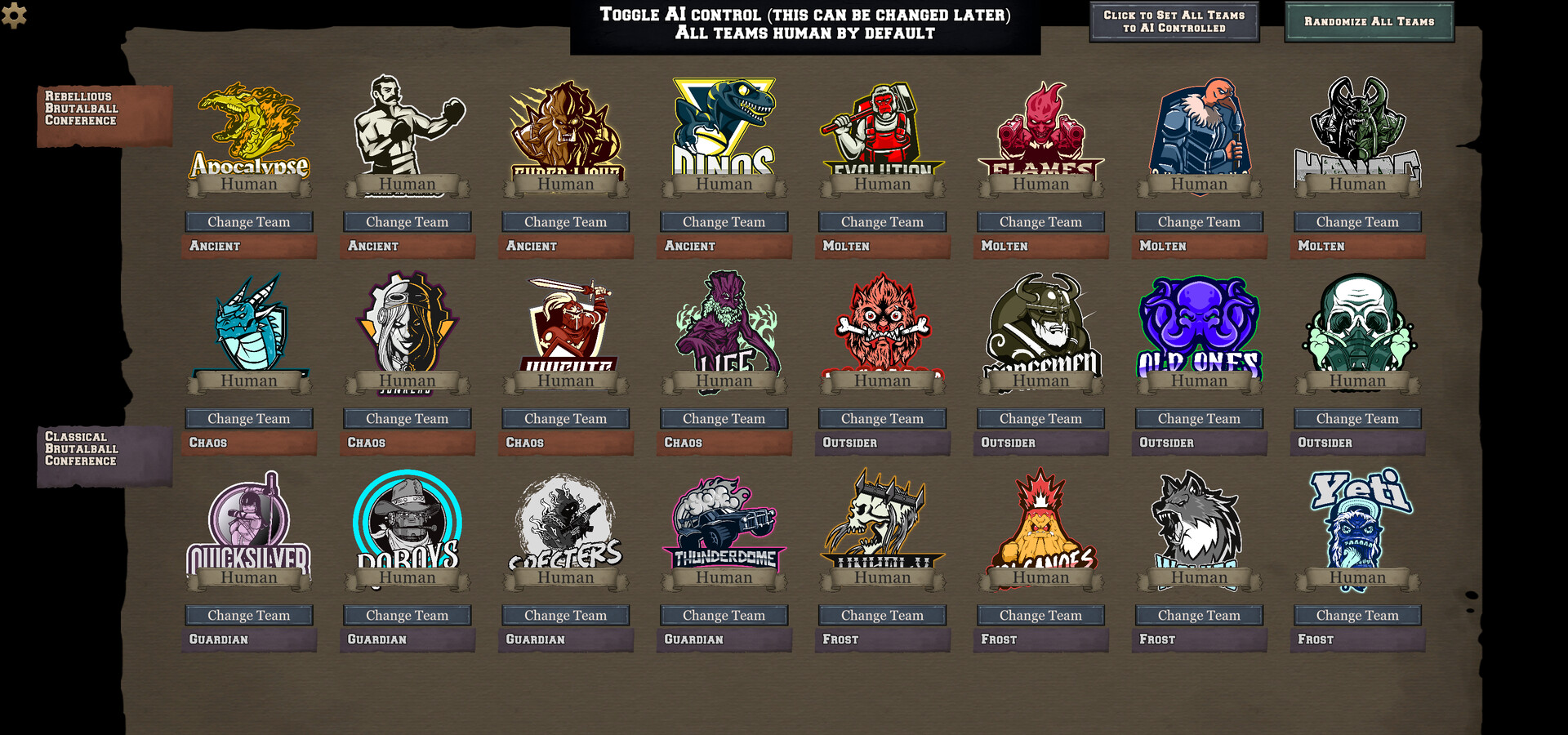 FFFL: Brutalball Manager Screenshot 9