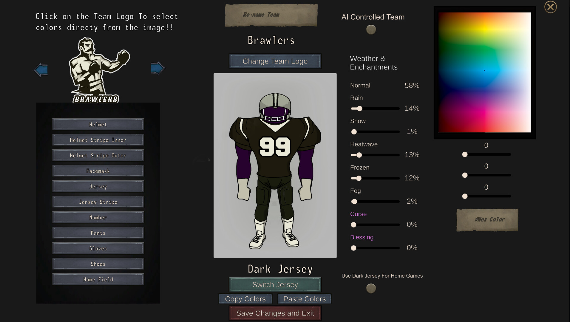 FFFL: Brutalball Manager Screenshot 8