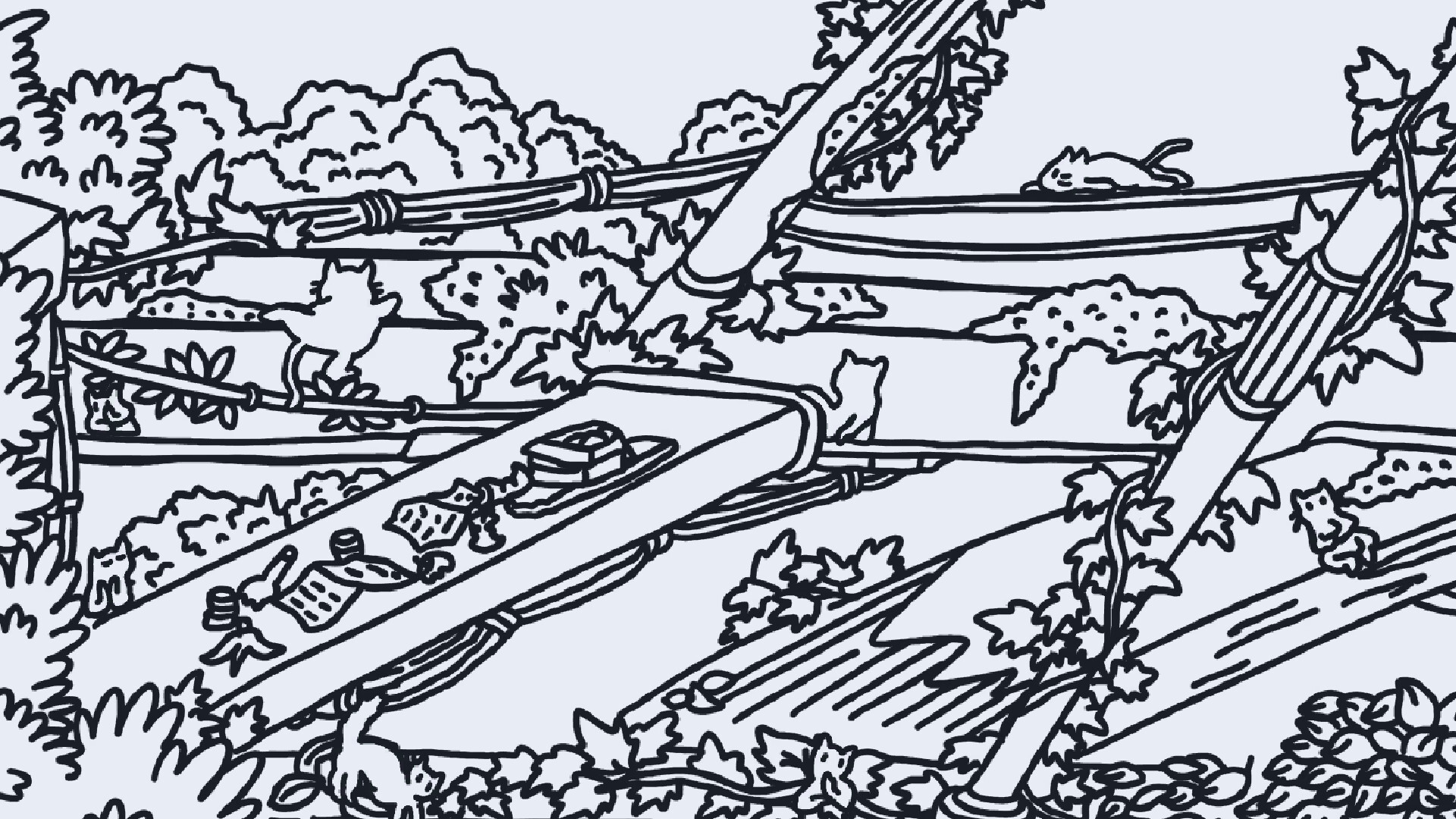 Hidden Cats In Fallen Leaves Town Screenshot 4