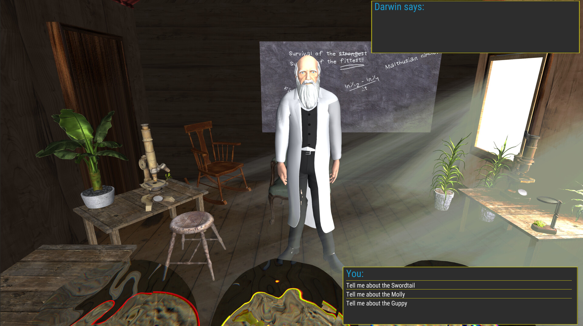 Darwin's Aquarium Screenshot 1