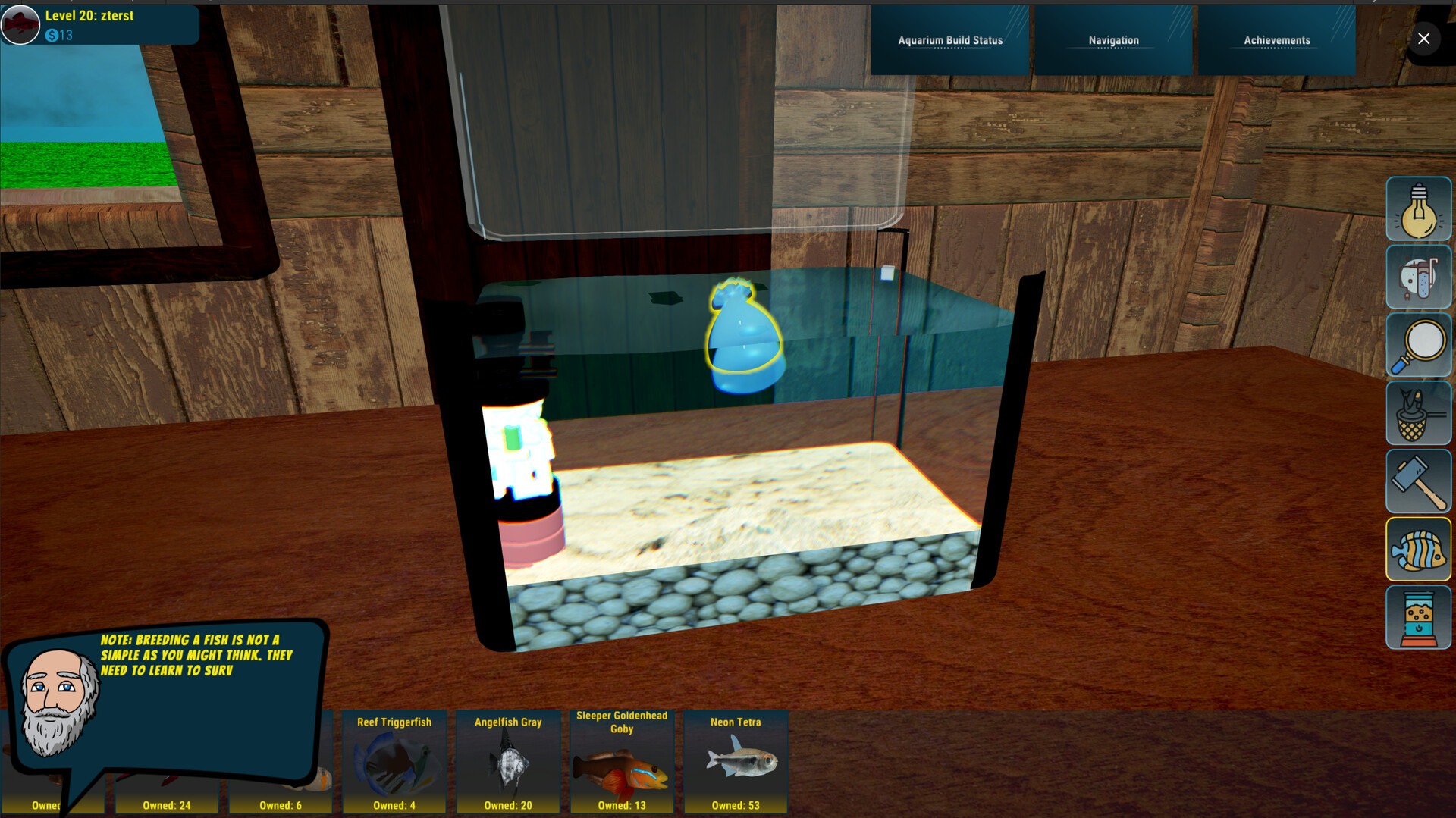 Darwin's Aquarium Screenshot 12