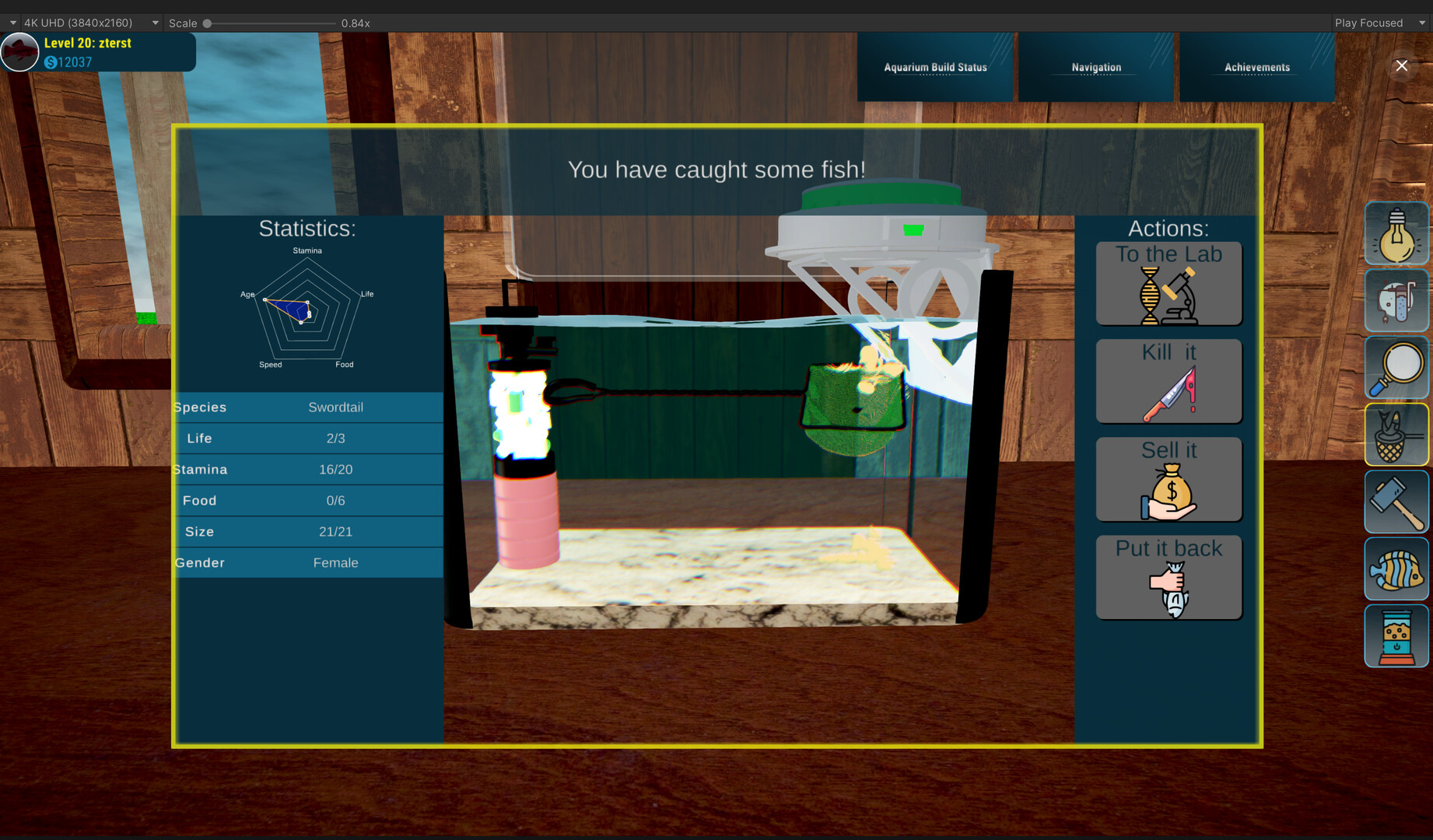 Darwin's Aquarium Screenshot 11