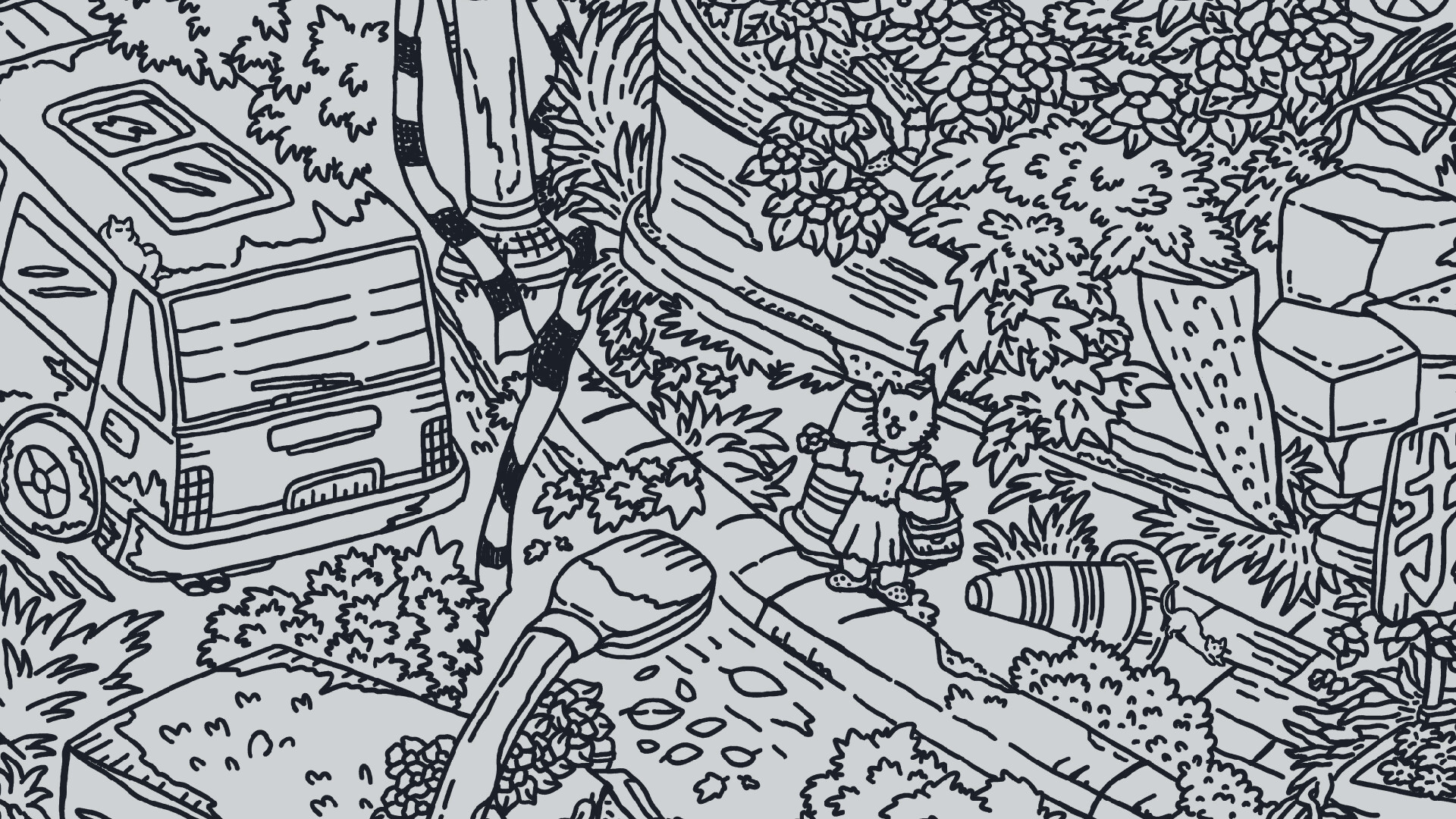 Hidden Cats In ButtonWood Street Screenshot 0