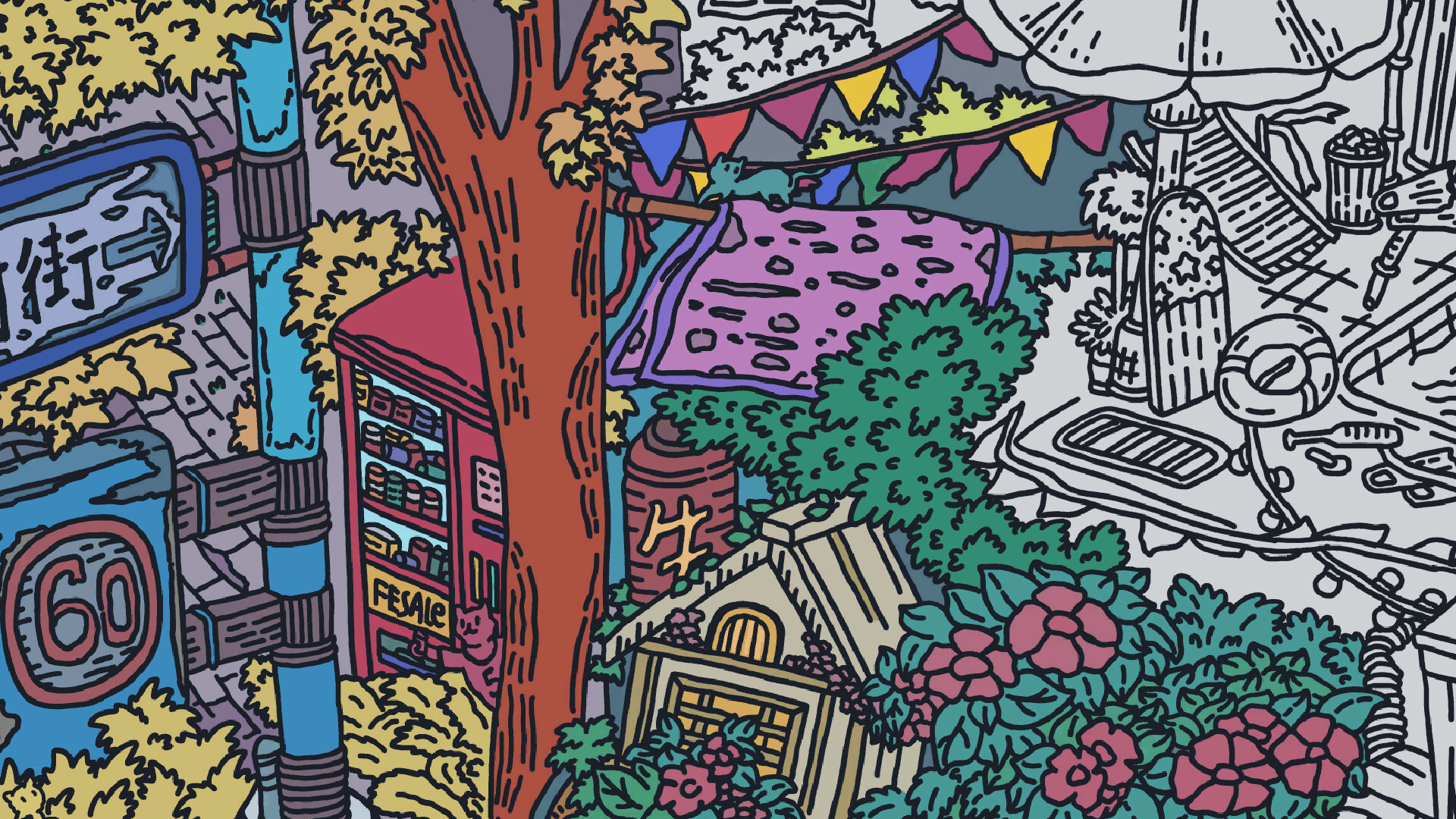 Hidden Cats In ButtonWood Street Screenshot 4