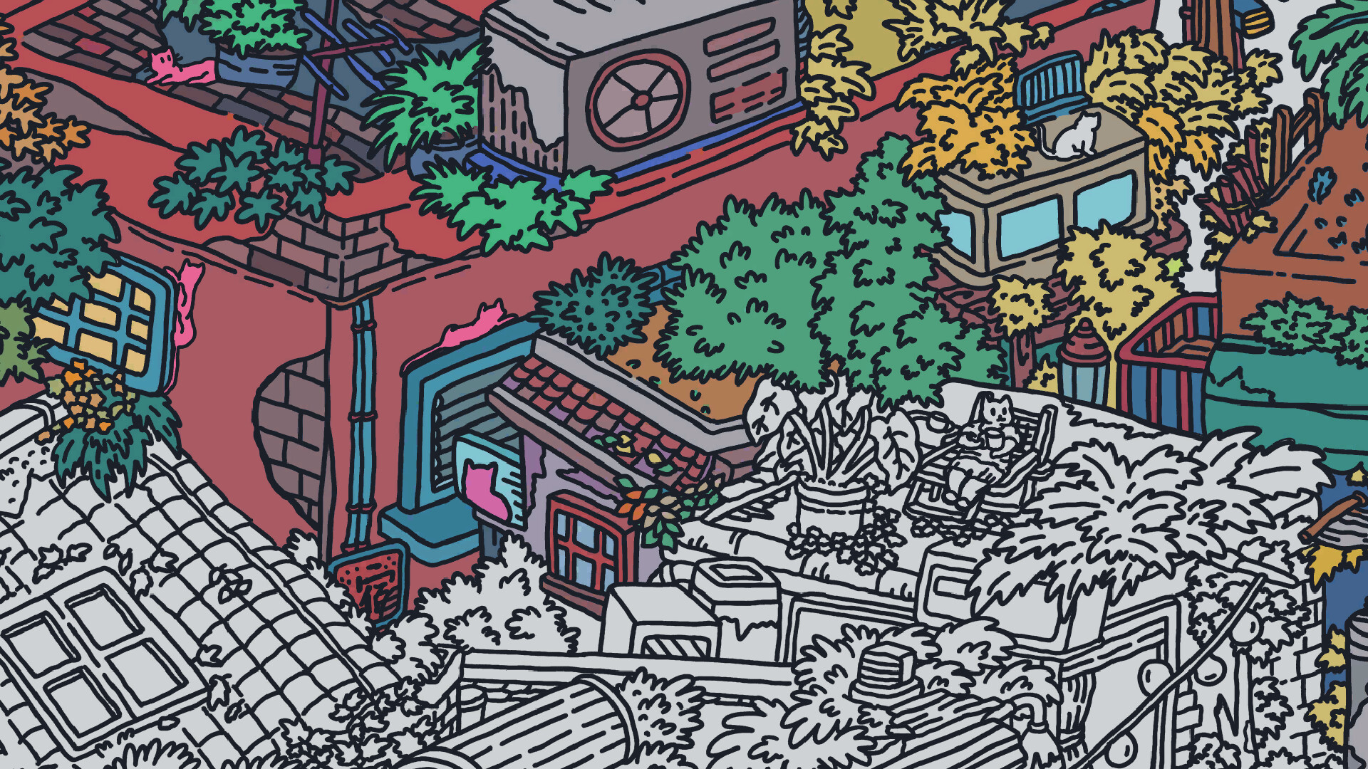 Hidden Cats In ButtonWood Street Screenshot 1