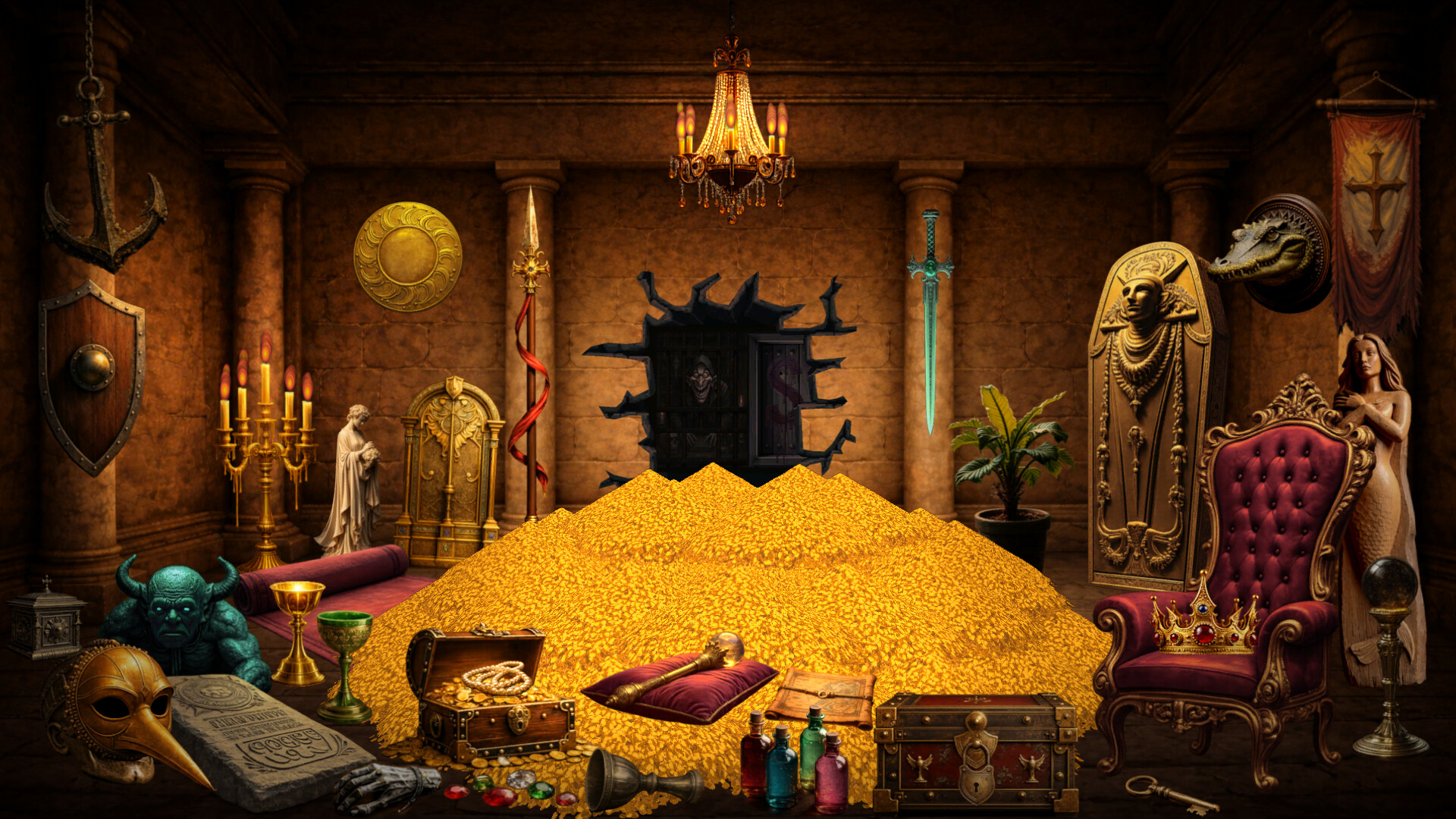 Star and Serpent Solitaire Screenshot 1