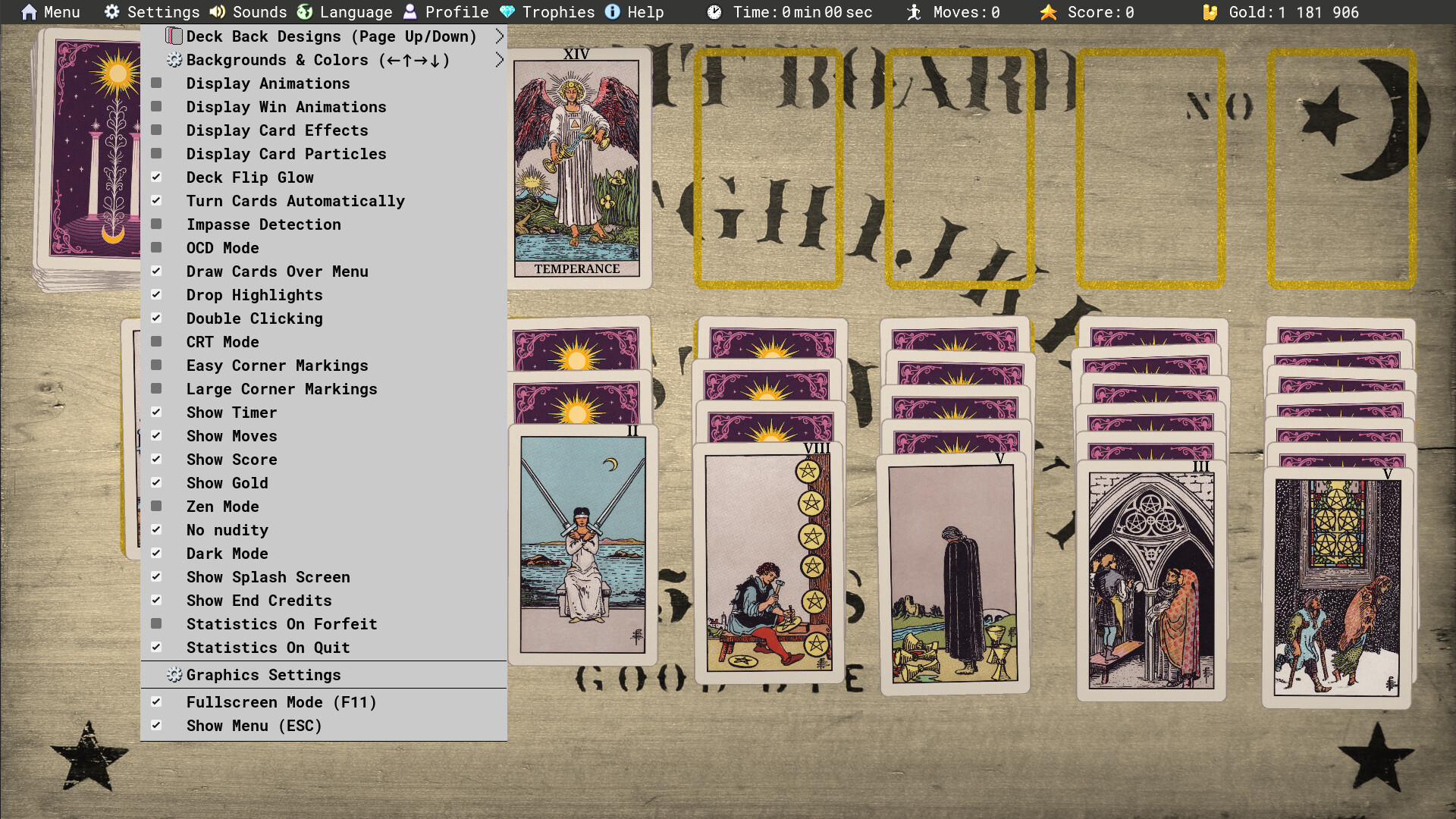 Star and Serpent Solitaire Screenshot 8