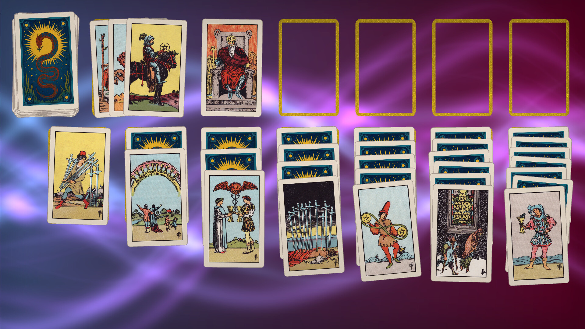 Star and Serpent Solitaire Screenshot 7