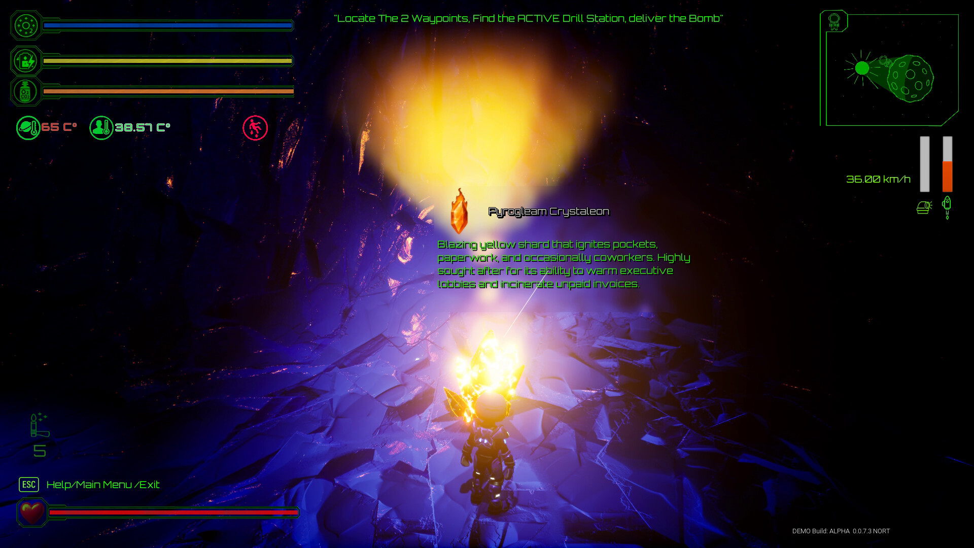 Asteroid Boom Cosmic Courier Screenshot 6