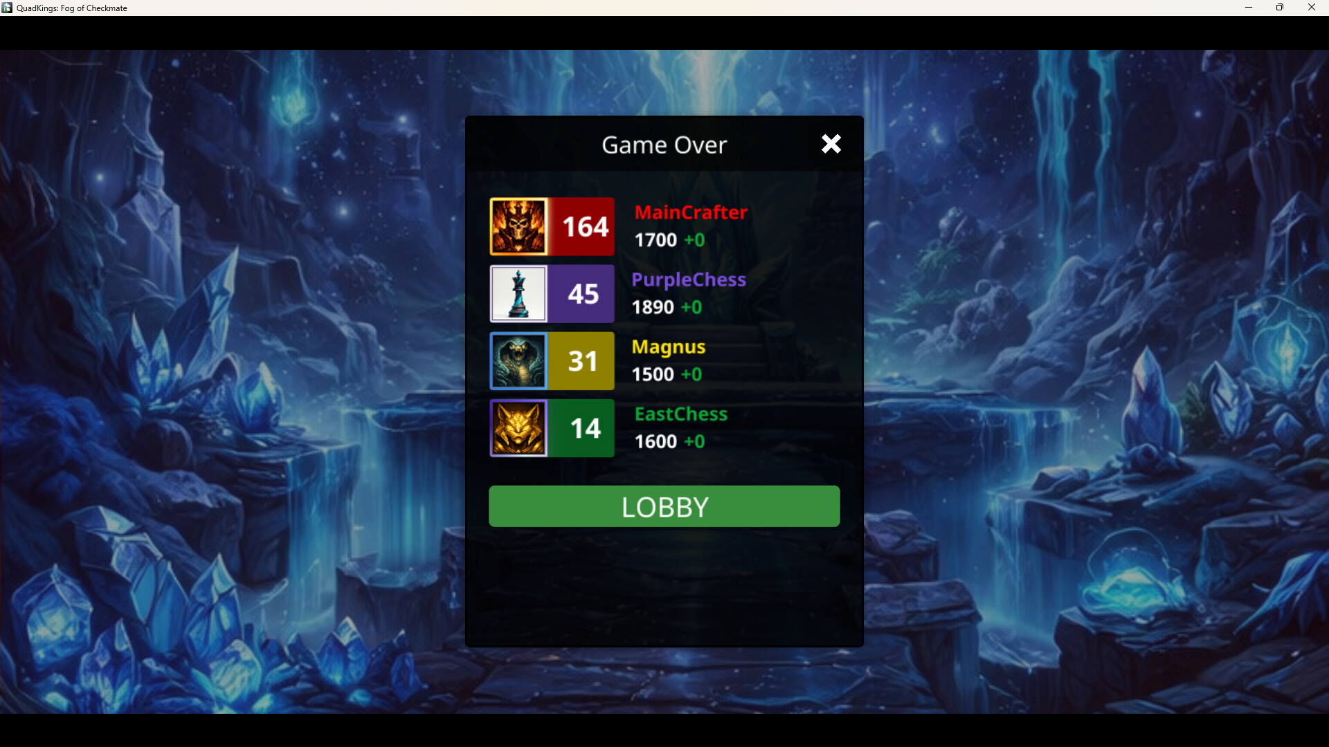 QuadKings: Fog of Checkmate Demo Screenshot 3