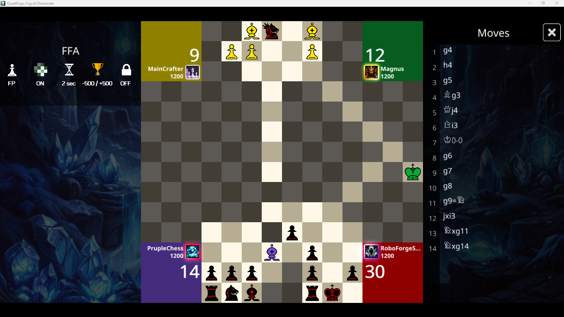 QuadKings: Fog of Checkmate Demo Screenshot 6