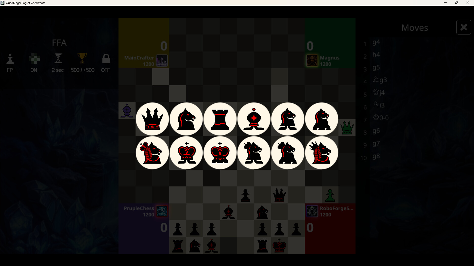 QuadKings: Fog of Checkmate Demo Screenshot 2