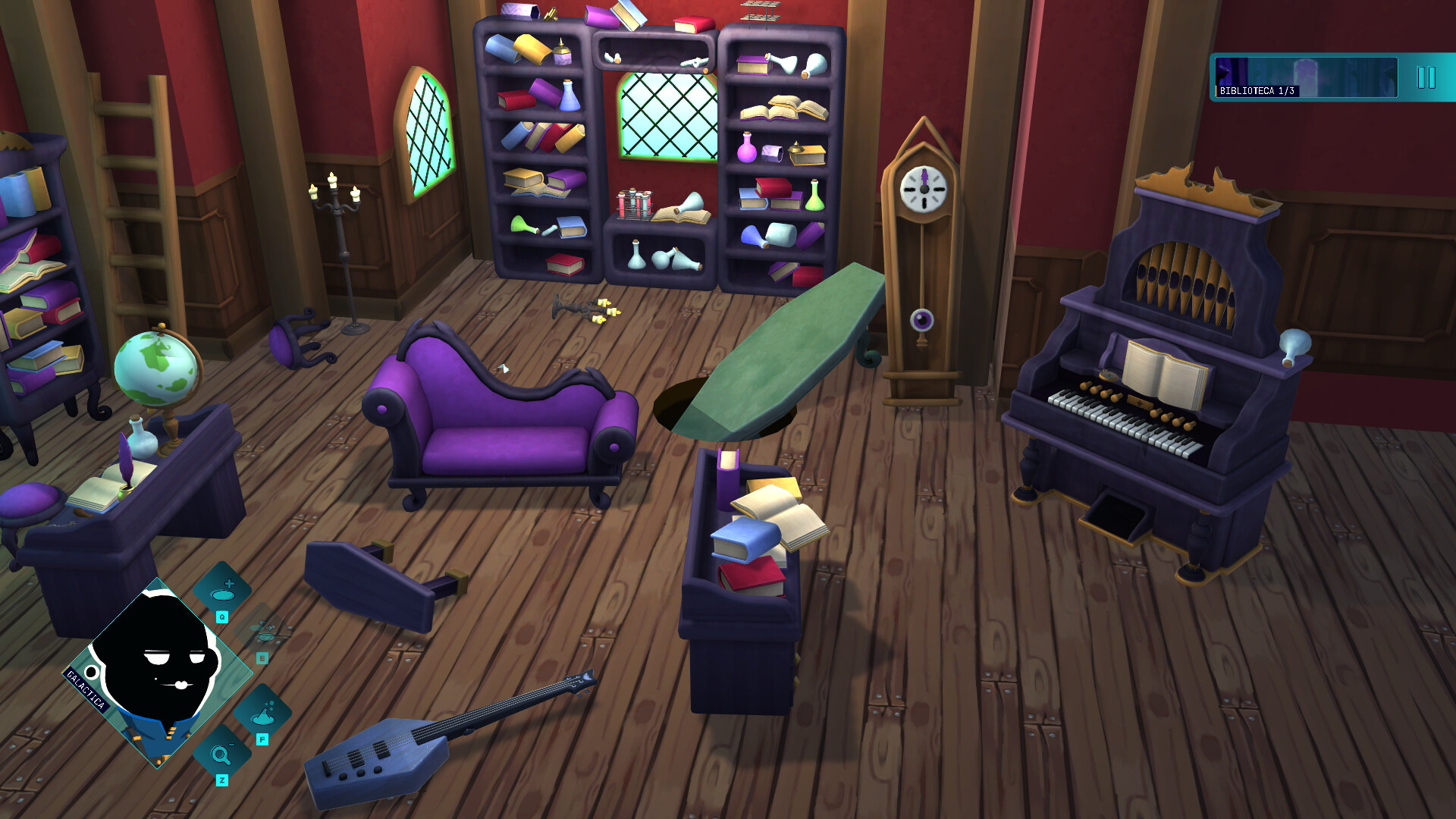 Galaxy Cleaners: Dracula's Castle Screenshot 2