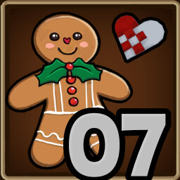 Level 07: All Gingerbreads collected!