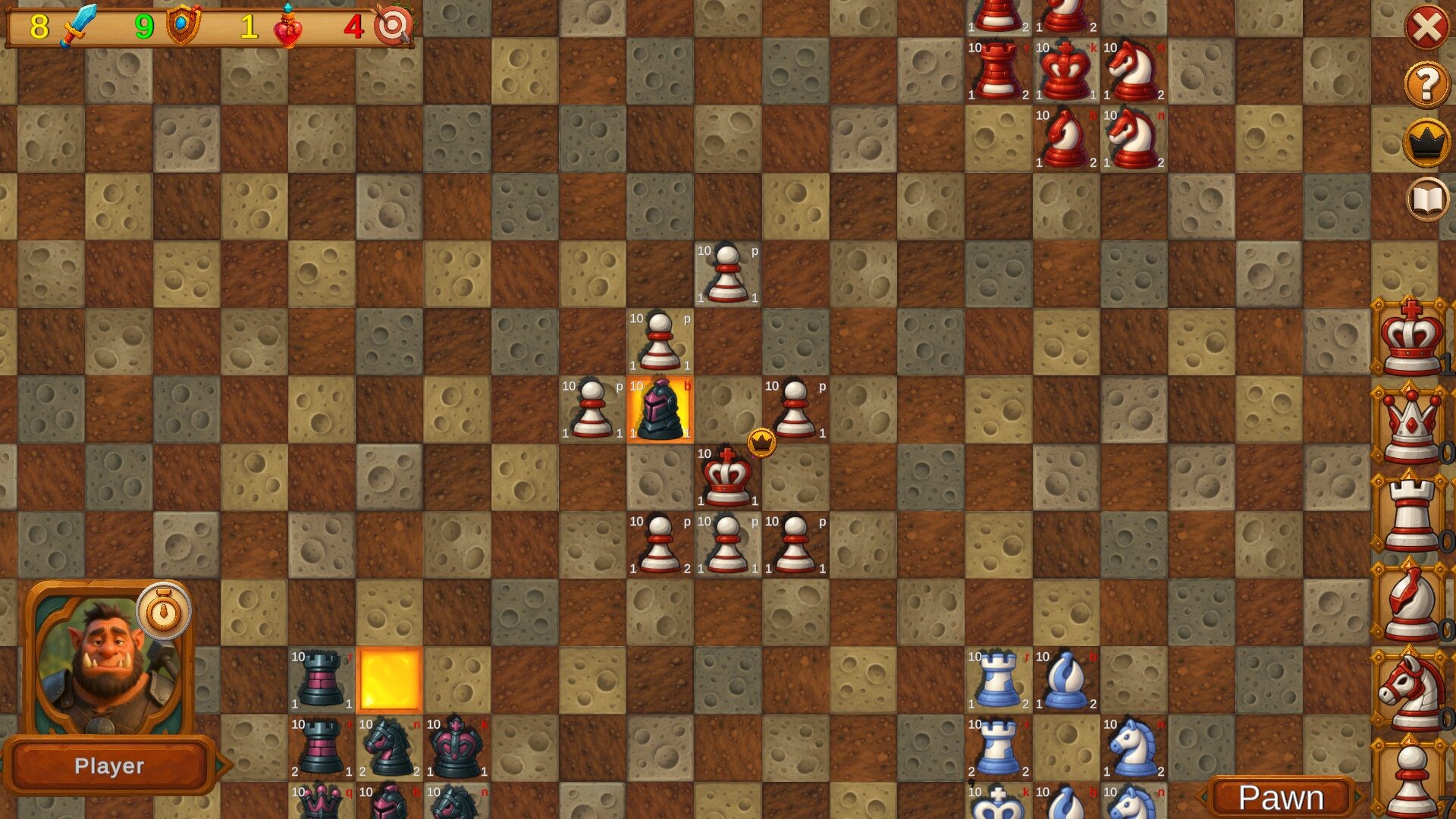 Choc Tactic for Chess Master Screenshot 1