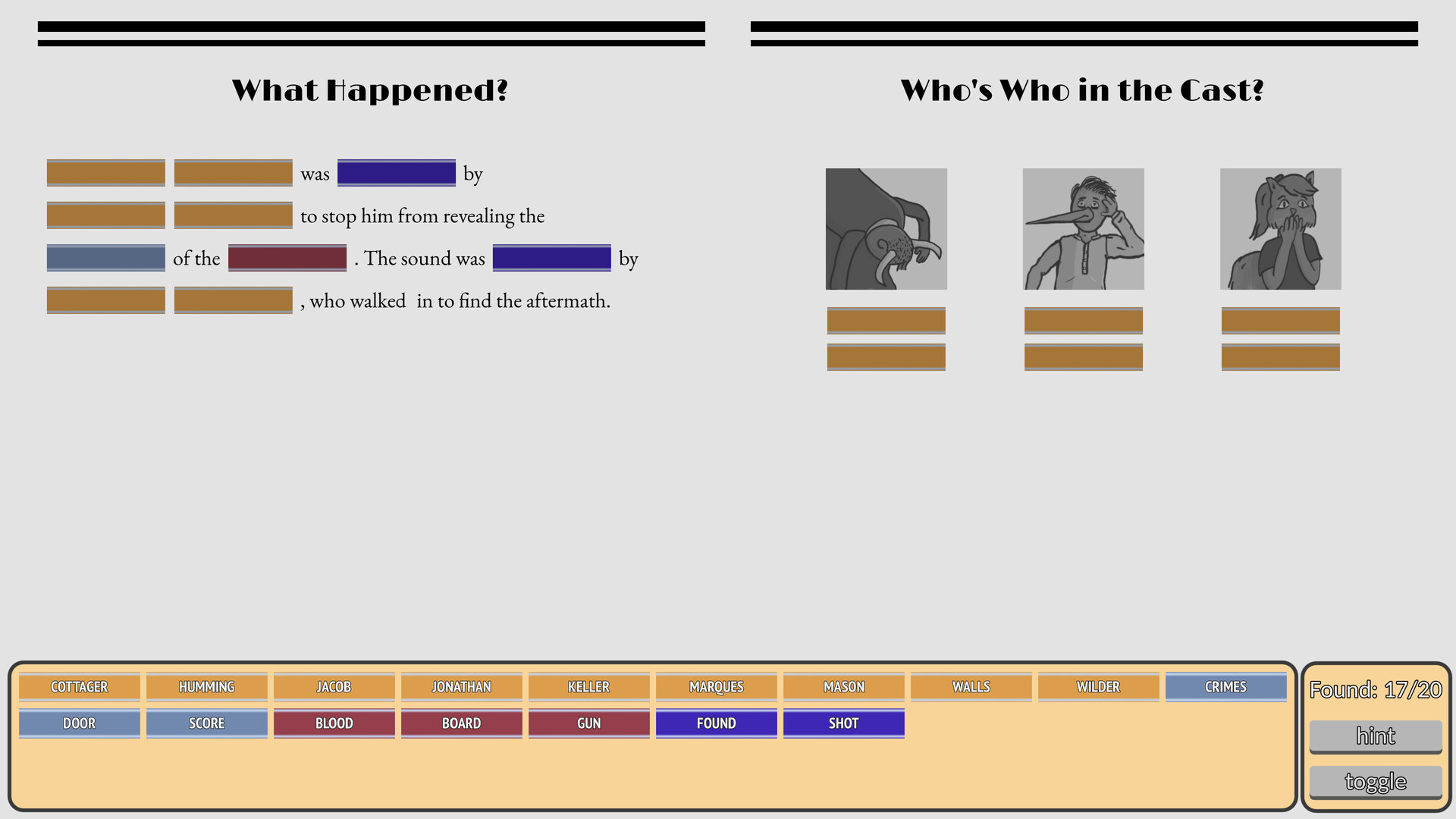 Murder at the Birch Tree Theater Screenshot 6