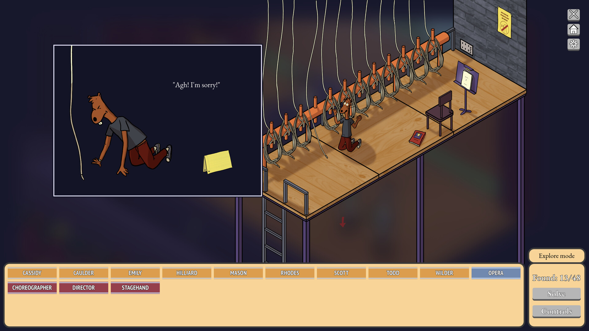 Murder at the Birch Tree Theater Screenshot 14