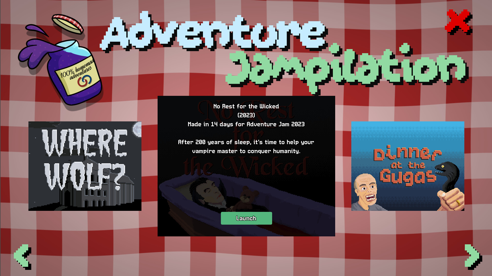 Adventure Jampilation Screenshot 1