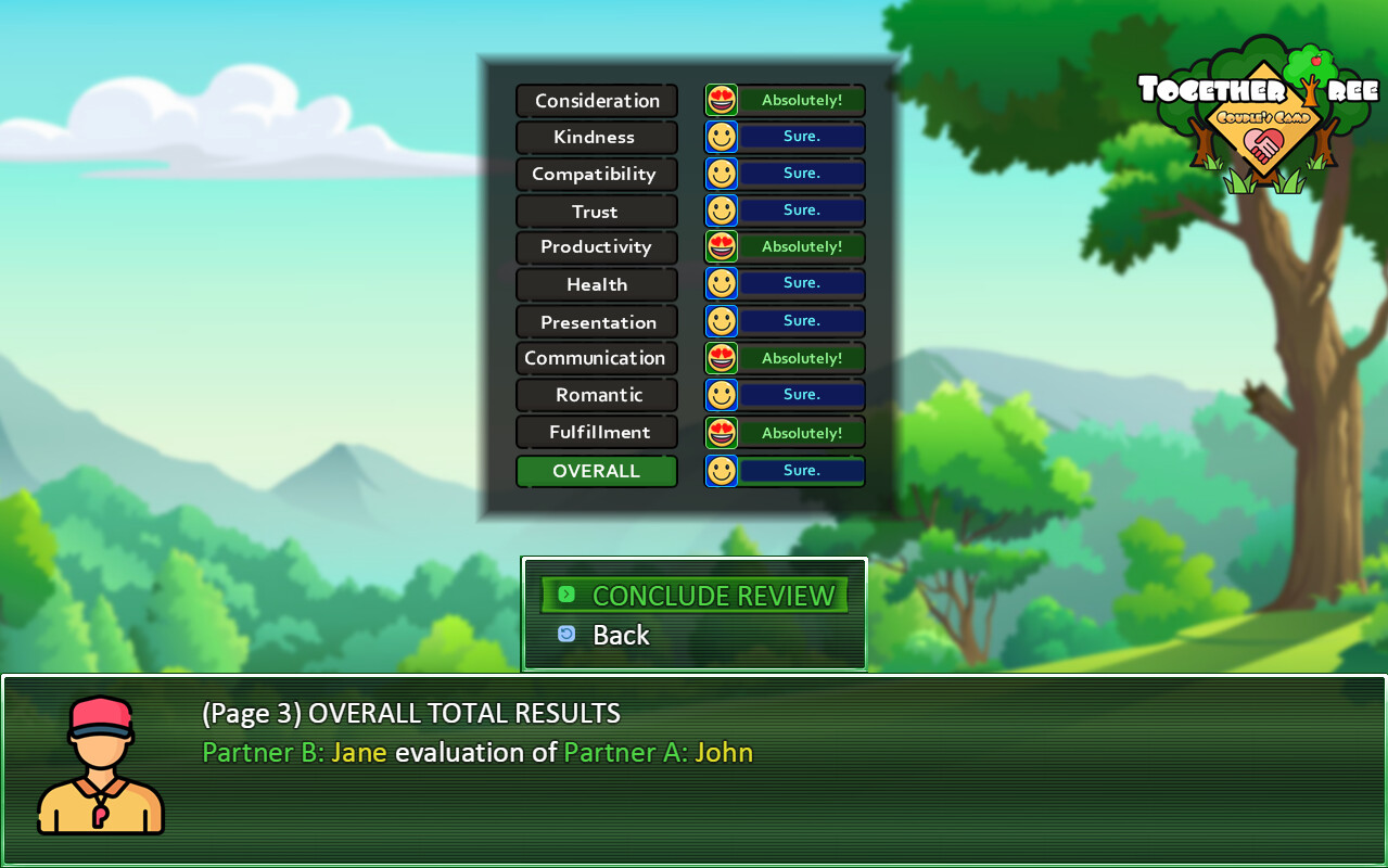 Together Tree: Couple's Camp Screenshot 2