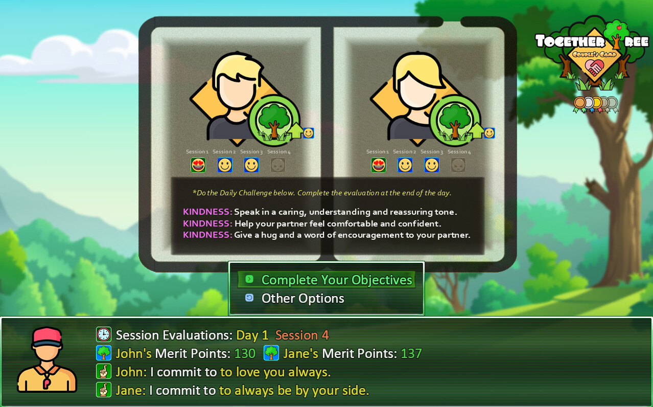 Together Tree: Couple's Camp Screenshot 0