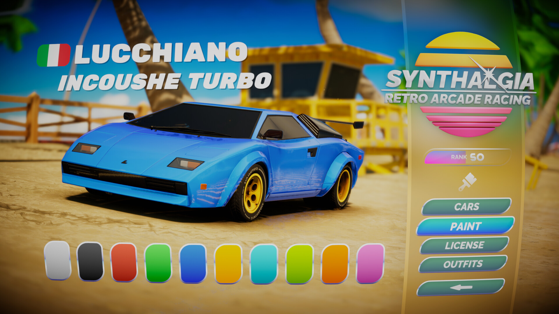 SYNTHALGIA: Retro Arcade Racing Screenshot 4
