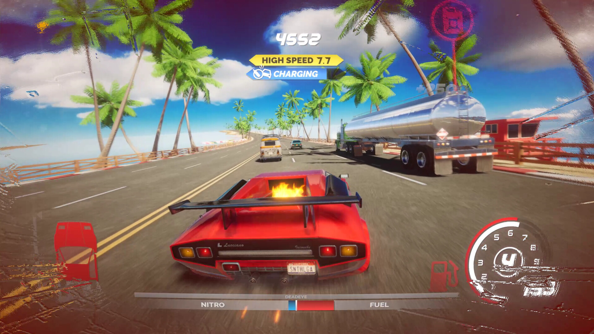 SYNTHALGIA: Retro Arcade Racing Screenshot 1