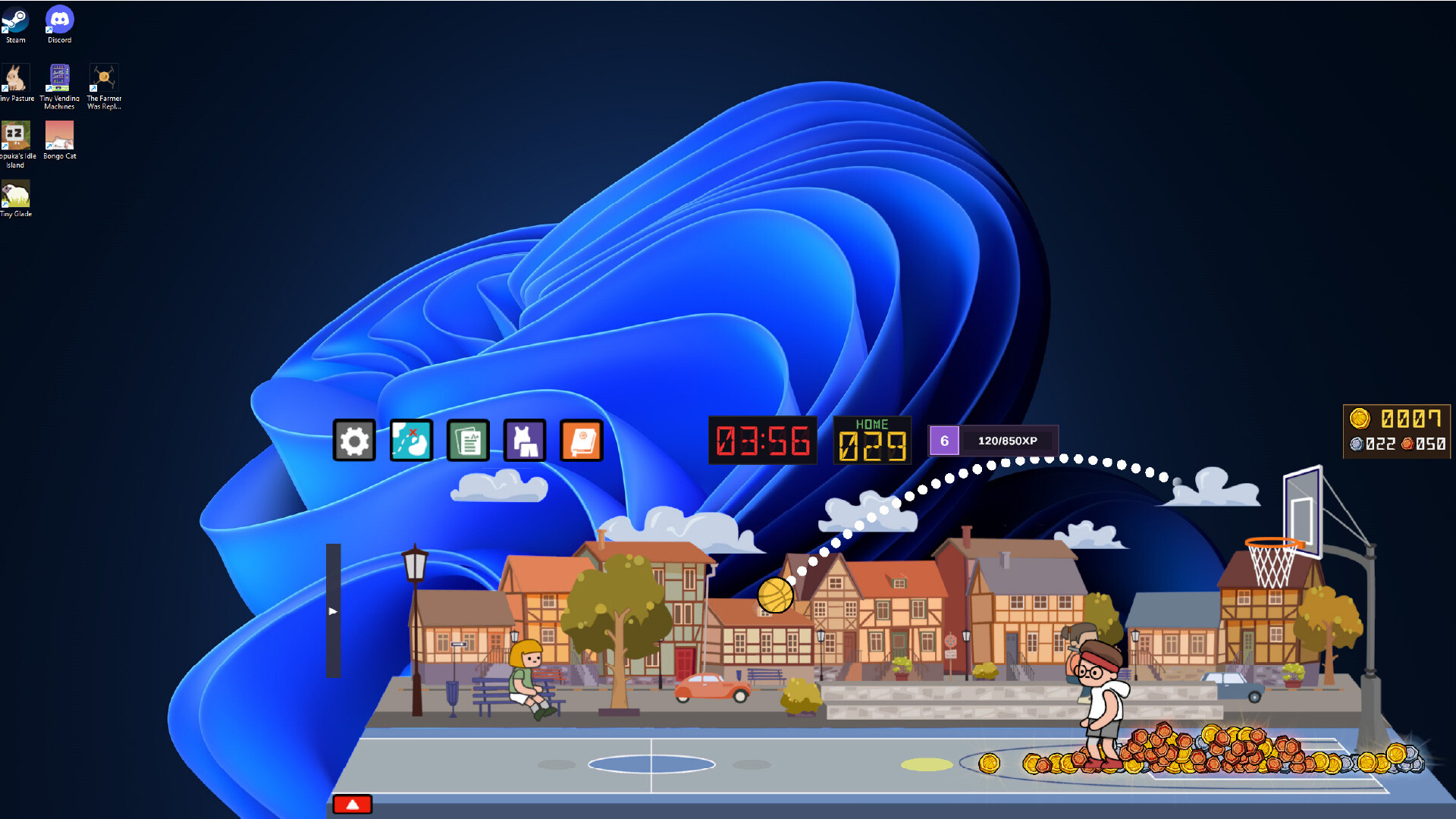 Tiny Hoops: Idle Shooter Demo Screenshot 0