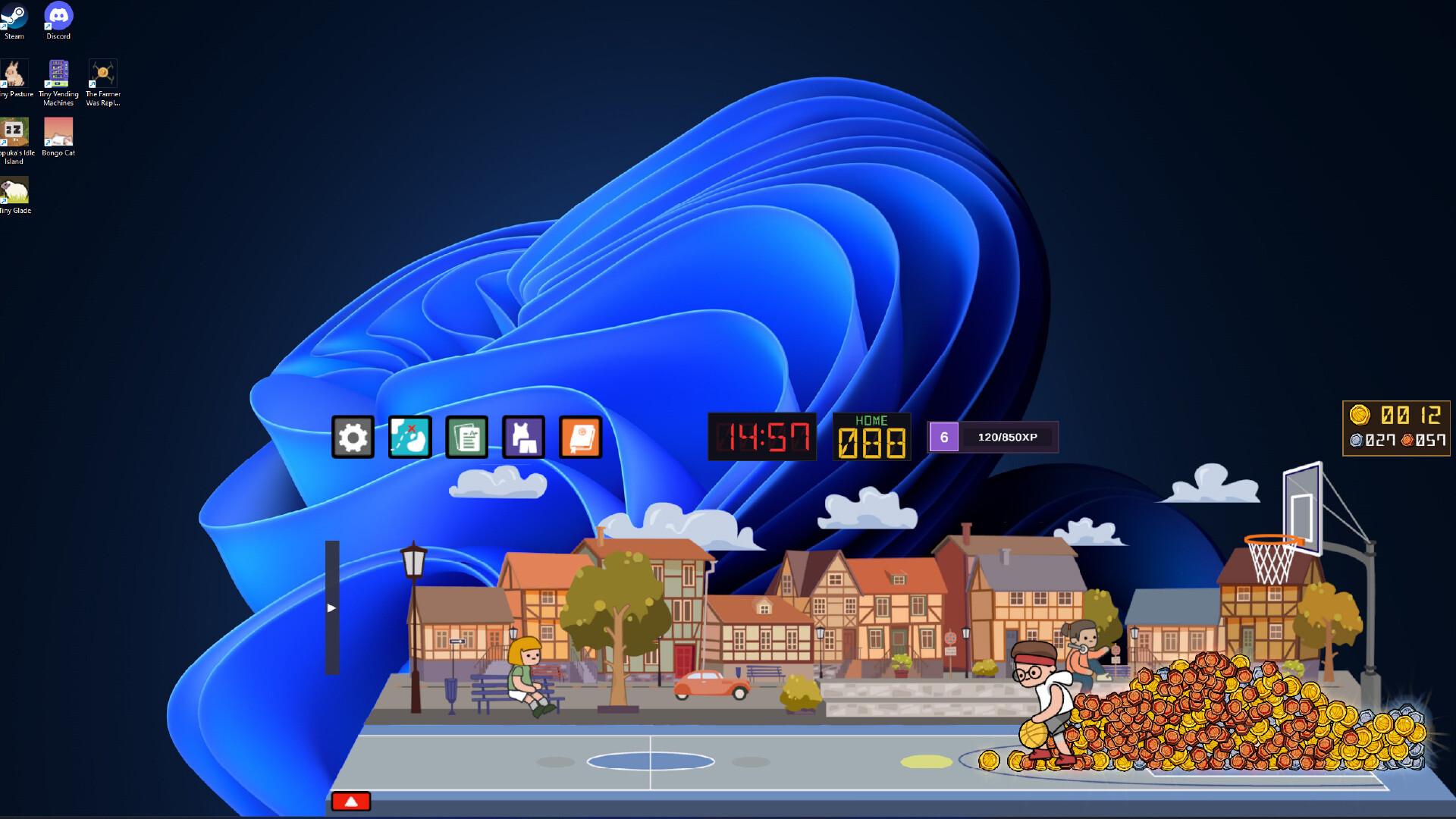 Tiny Hoops: Idle Shooter Demo Screenshot 1