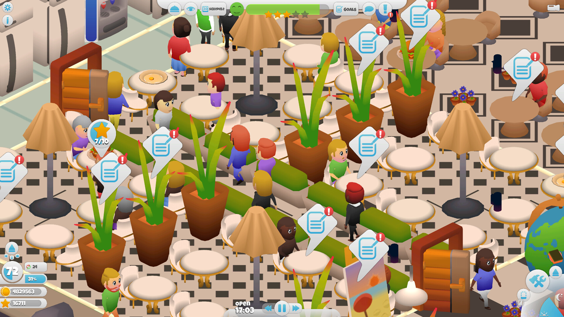 Mattami Restaurant & Cafe Tycoon Screenshot 1