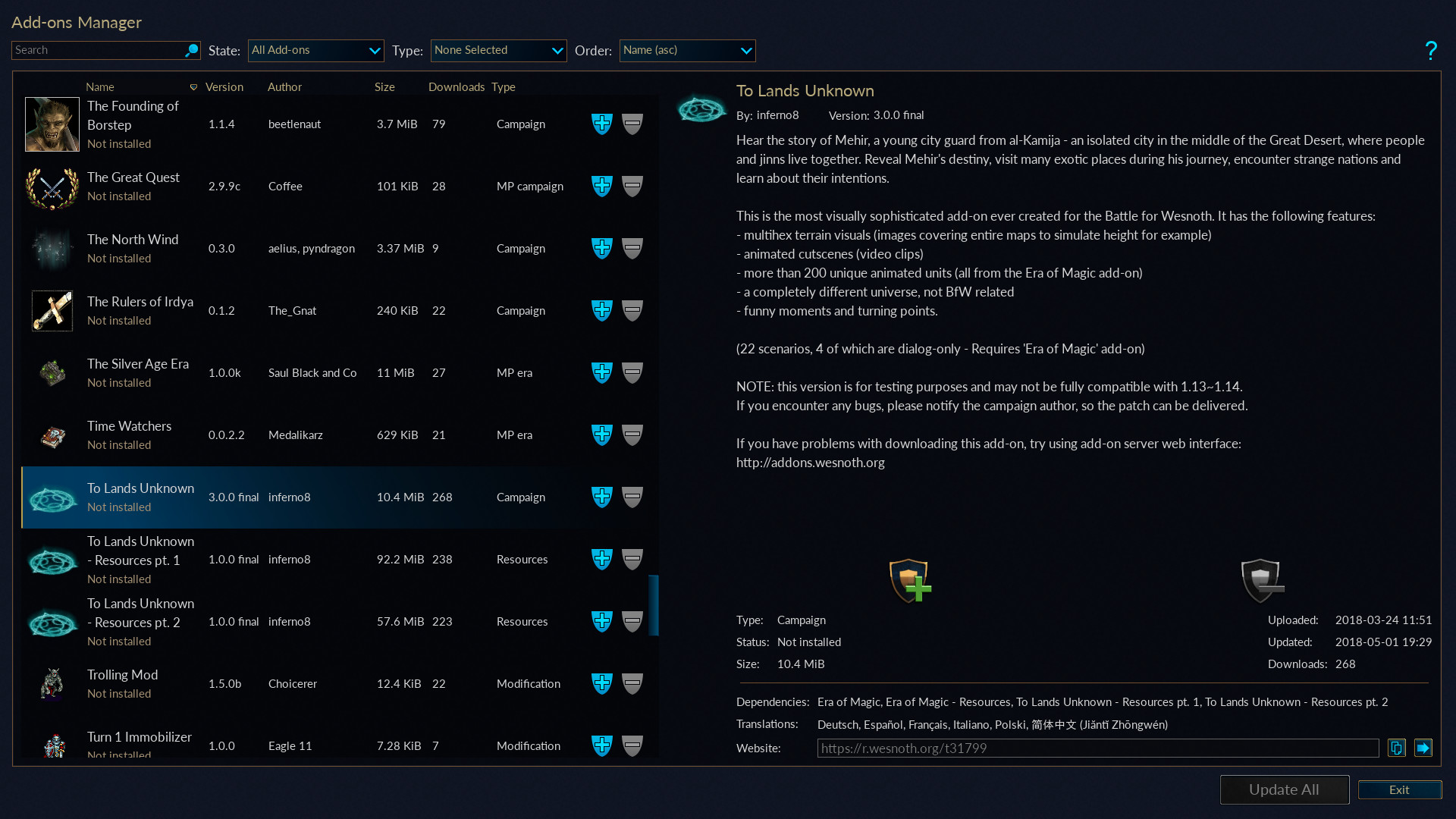 Battle for Wesnoth Screenshot 6