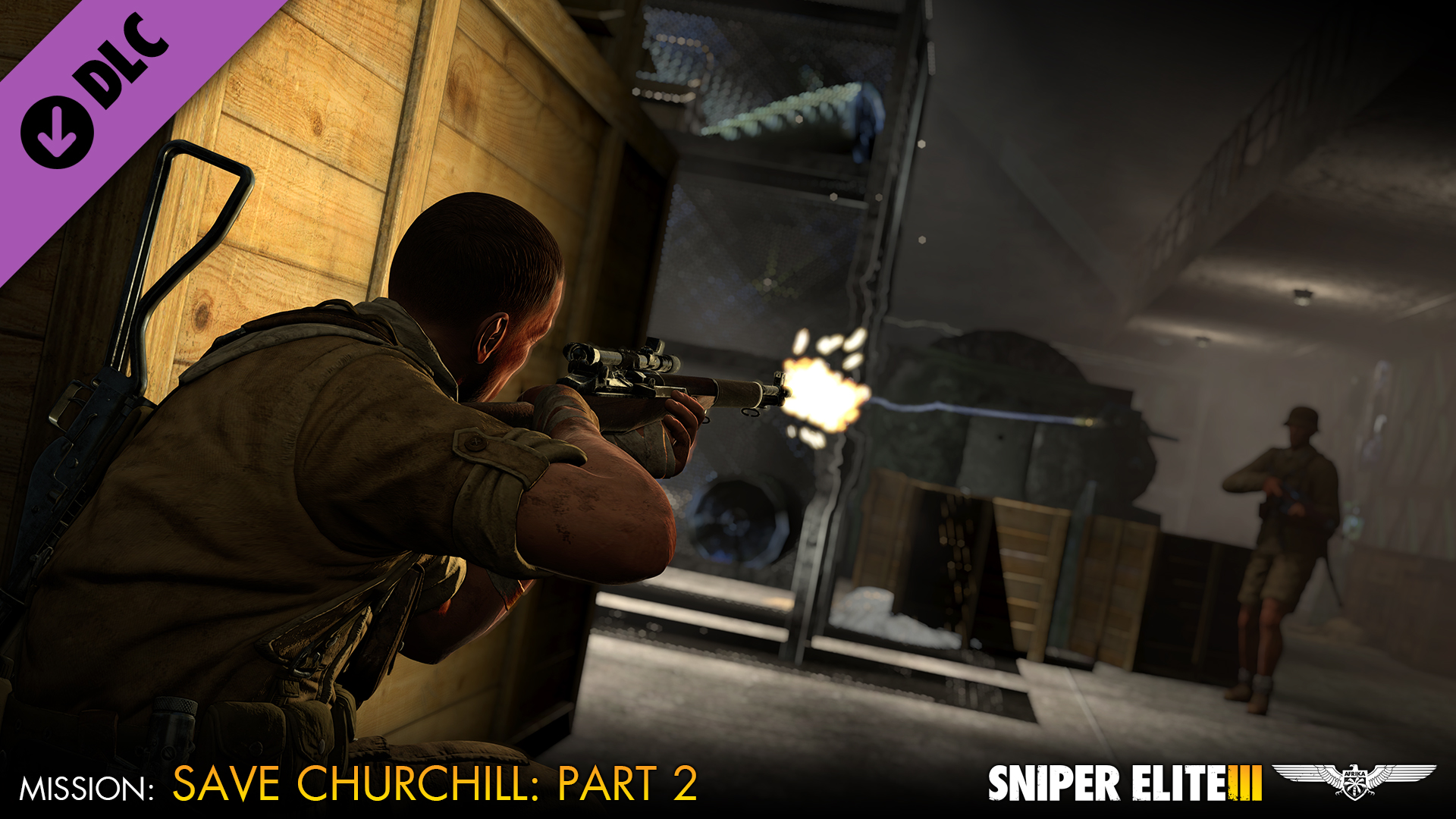 Sniper Elite 3 - Save Churchill Part 2: Belly of the Beast Screenshot 5