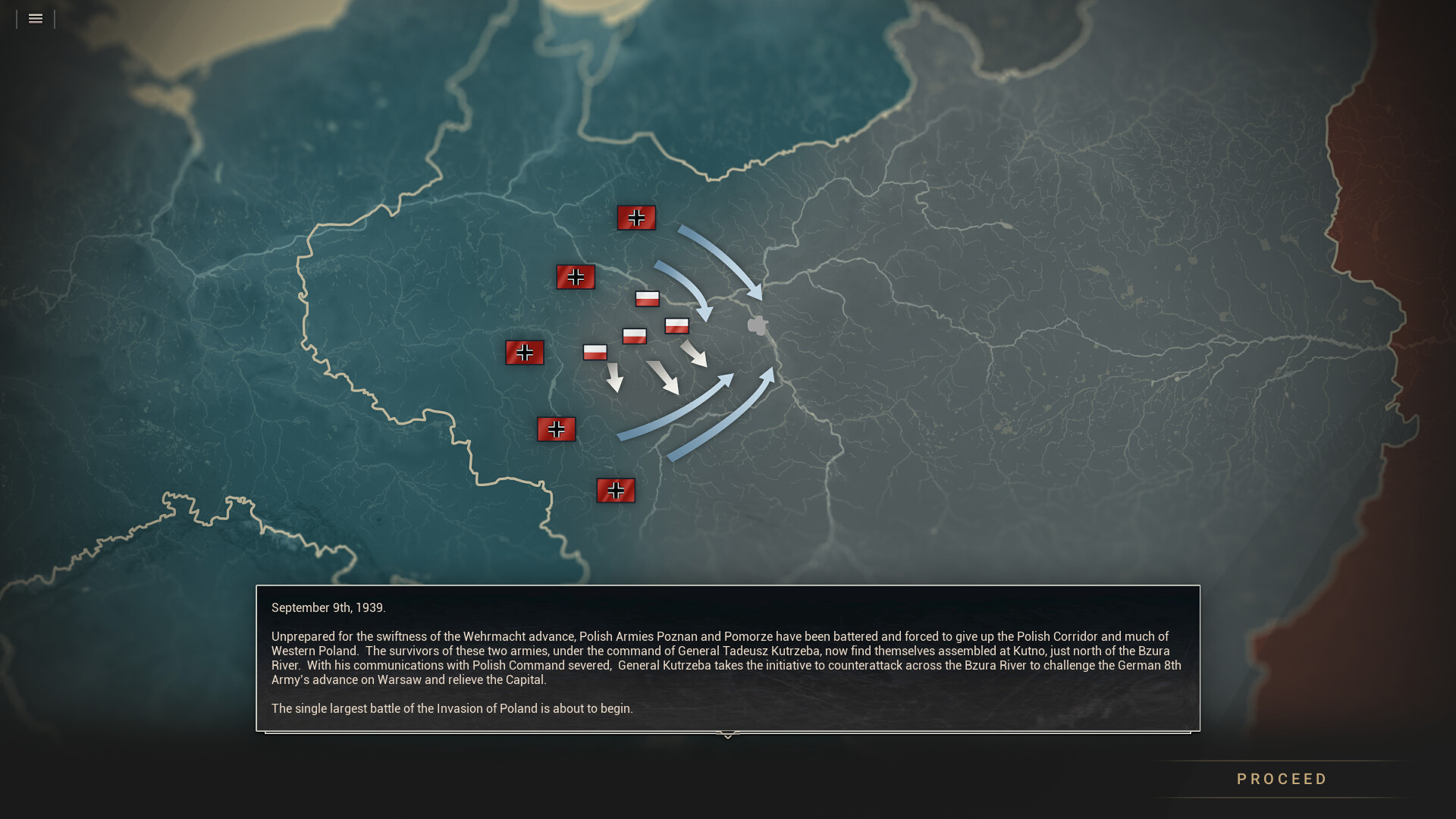 Panzer Corps 2: War Stories - Fall of Poland Screenshot 4