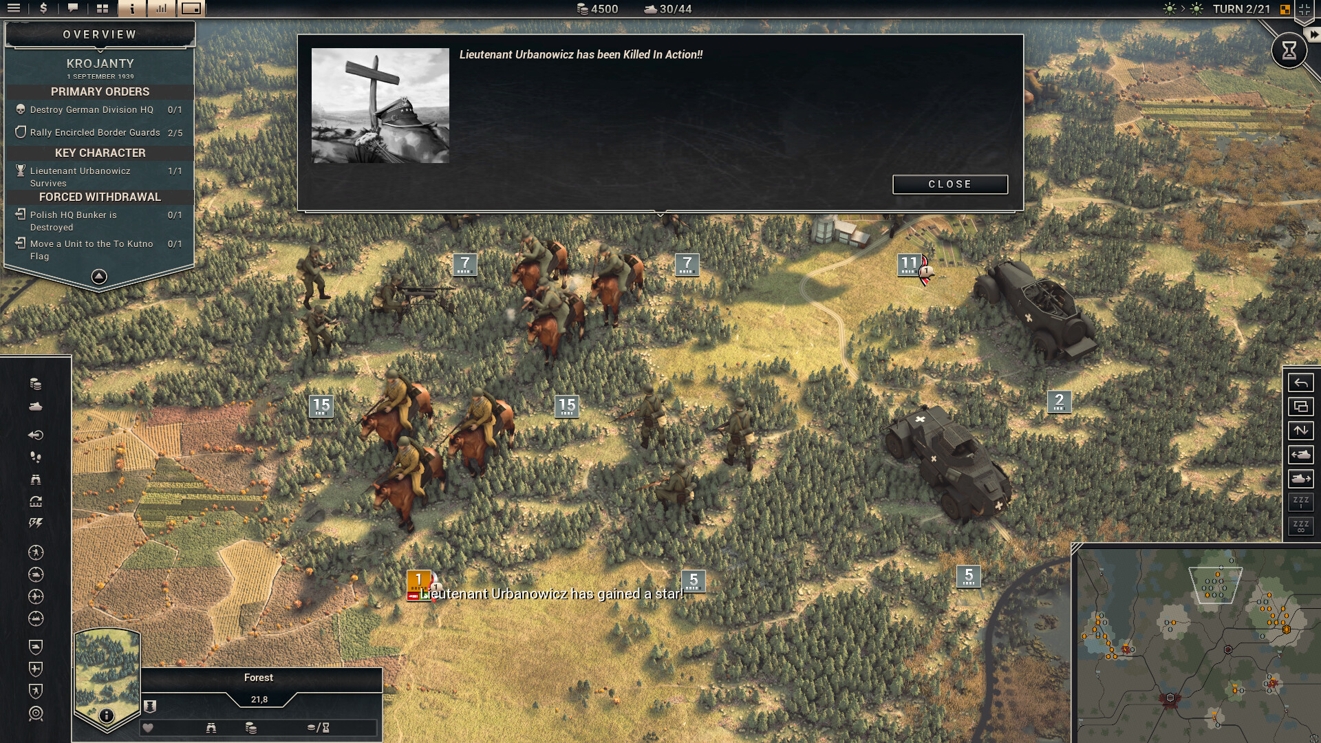 Panzer Corps 2: War Stories - Fall of Poland Screenshot 8
