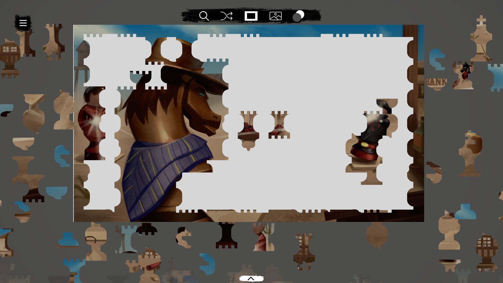 Jessie 'Boom' James - a jigsaw chess tale Screenshot 3