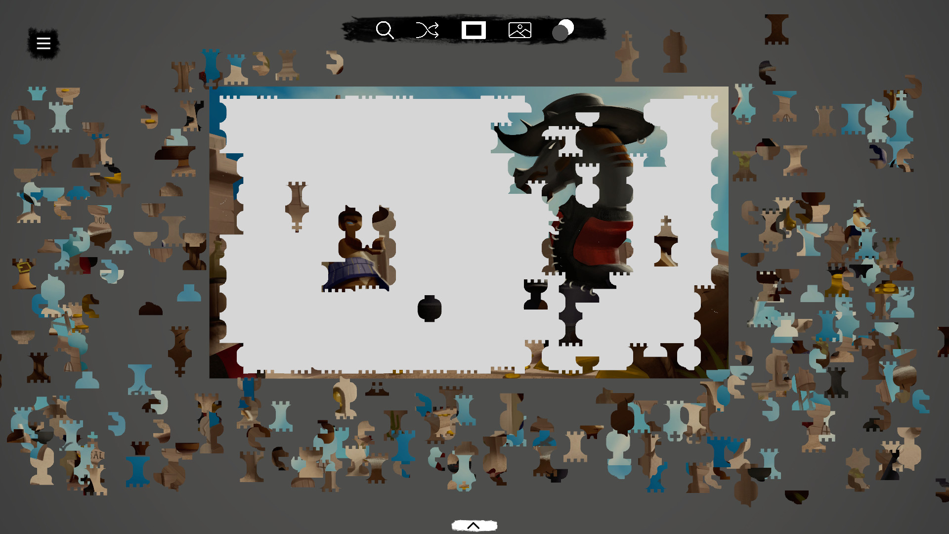 Jessie 'Boom' James - a jigsaw chess tale Screenshot 6